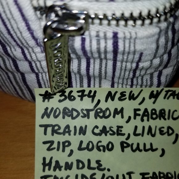 Nordstrom Makeup 3674 Nwt Rare Nordstrom Authentic Train Case